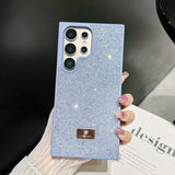 Luxury Flashing Swan Shockproof and Anti Drop Back Phone Case for Samsung
