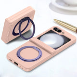 Magnetic  Hard  Holder Case For Samsung Galaxy Z Flip