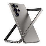 Durable Aluminum Silicone Hybrid Bumper Case For Samsung