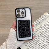 3D Suction Cup Airbag Clear Candy Shockproof Bumper Phone Case for iPhone