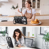 MagSafe Armor Protective Case With Kickstand For iPhone