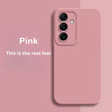 Liquid Silicone Silky Smooth Classic Phone Case for Samsung
