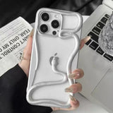 Stylish and cool 3D snake-shaped hollow phone case For iPhone