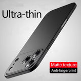 Slim Matte Hard PC Case For iPhone