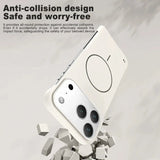 Frameless Solid Color Magnetic PC Case for iPhone