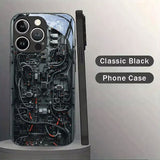 Creative Mechanical Circuit Glass Case For iPhone