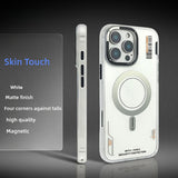 Skin Touch Magnetic Case For iPhone