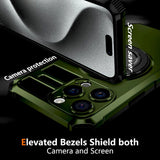 Luxury Shockproof Armor Magnetic Case For iPhone