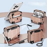 Stylish and unique suitcase-style protective case for AirPods