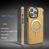 Skin Touch Magnetic Case For iPhone