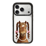 Fun Emoji Pony Magnetic Phone Case For iPhone