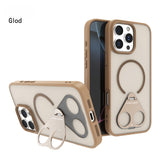 360°stand Matte Surface Bracket Shell magnetic Case For iphone