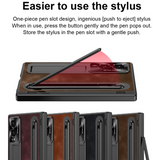 Drop-resistant case with integrated pen slot and screen protector For Samsung Z Fold