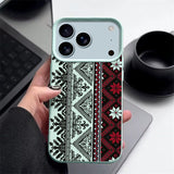 Vintage Totem Leather Texture TPU Case For iPhone