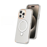 Luxury Magnetic Stand Two-Layer Protection Case For iPhone