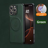 Magnetic PU Leather Case For iPhone