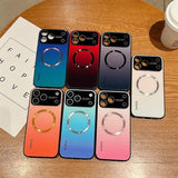 Magnetic Gradient Glass Case For iPhone