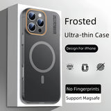 Ultra Thin Matte Clear Case For iPhone