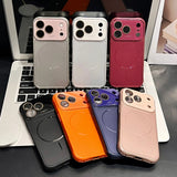 Magnetic wireless charging shockproof protective case For iPhone