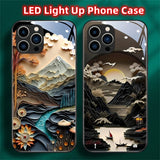 LED Call Light Up Flash Phone Case For iPhone