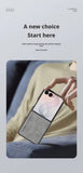 Suede Leather Shockproof Cover For Samsung Z Flip