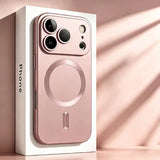 Magnetic Wireless Charging Soft Silicone Case For iPhone