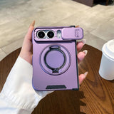 Mecha Rotating Kickstand Case For iPhone Duo