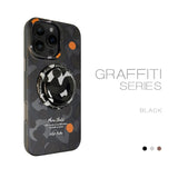 Trendy Graffiti Pattern for Magnetic Case For iPhone