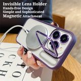 High-transparency Magnetic Lens Invisible Holder with Lens Protector for IPhone