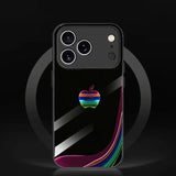 Premium Trendy Glass + TPU Shockproof Phone Case For iPhone