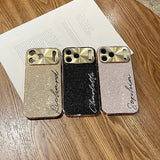 Personalized diamond glitter phone case For iPhone