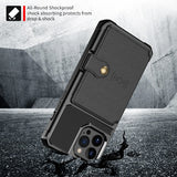 Magnetic Wallet Leather Phone Case for iPhone