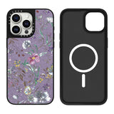 Mother-of-pearl style mirror-finish phone case For iPhone