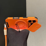 Drop-proof case with sliding camera cover For iPhone