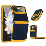 Luxury Silicone Hinge Full Package Phone Case For Samsung Z Flip