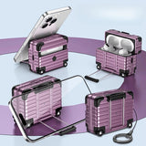 Stylish and unique suitcase-style protective case for AirPods