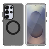 Transculent Frosted Magnetic Case For Samsung