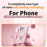 Invisible Stand Holder Magnetic Liquid Silicone Case for iPhone