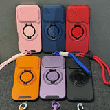 Drop-proof case with sliding camera cover For iPhone