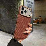 Aramid Fiber Magnetic Phone Case with Skin-Friendly Feel For iPhone