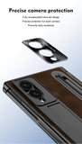 Drop-resistant case with integrated pen slot and screen protector For Samsung Z Fold
