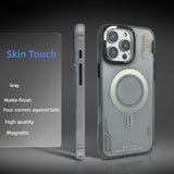 Skin Touch Magnetic Case For iPhone