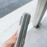 Water Ripple Electroplated Resin-Coated Phone Case For iPhone