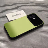 Unmarked gradient soft case For iPhone