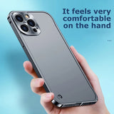 Metal Magnetic Aluminum Frame Phone Cases for IPhone