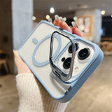 High-transparency Magnetic Lens Invisible Holder with Lens Protector for IPhone