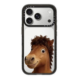 Fun Emoji Pony Magnetic Phone Case For iPhone