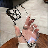 Electroplated Frameless Ultra-Thin Phone Case for IPhone