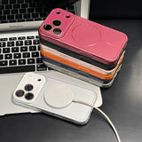 Magnetic wireless charging shockproof protective case For iPhone