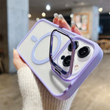 High-transparency Magnetic Lens Invisible Holder with Lens Protector for IPhone